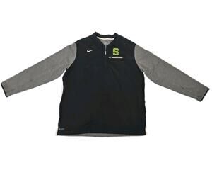 Nike USC Dri-FIT 1/4 Zip Mens Pullover Mens XXL Charcoal Sideline S Logo Jersey